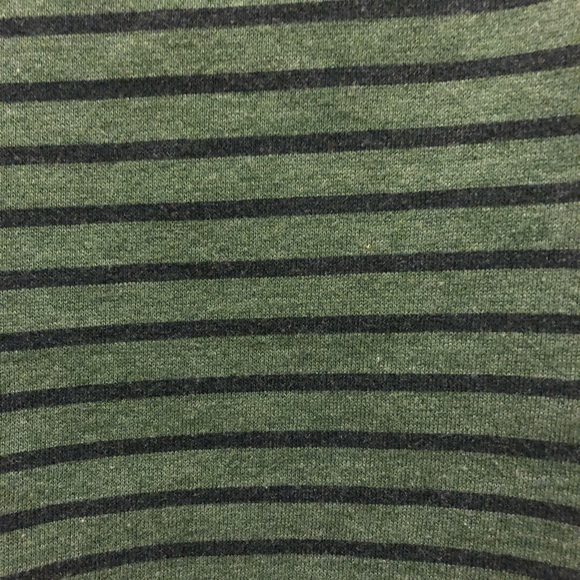 Green and gray striped sweatshirt- toddler boy - Picture 5 of 5